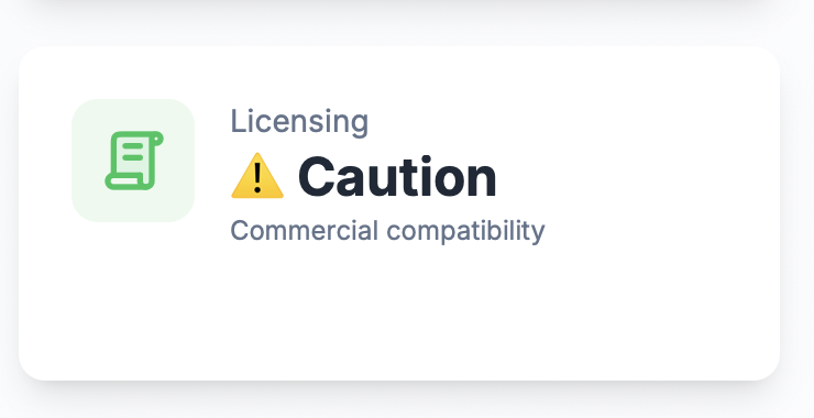 Commercial Compatibility